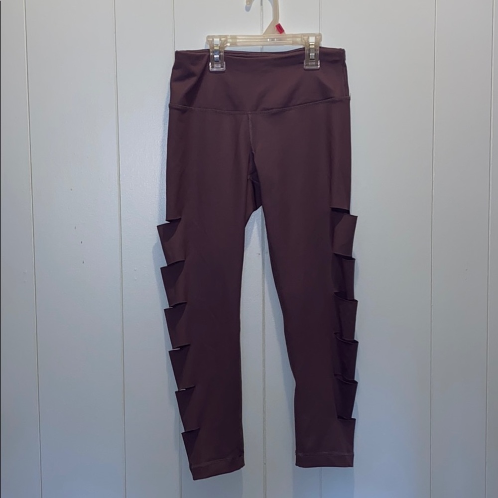 90 degree workout crop leggings